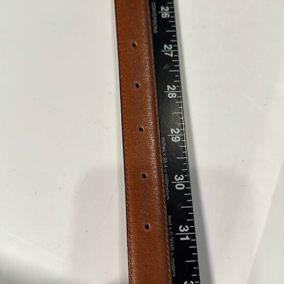 NWT Vintage Stefano Ricci Brown Colored Gold Colored Buckle Belt - Picture 5 of 5